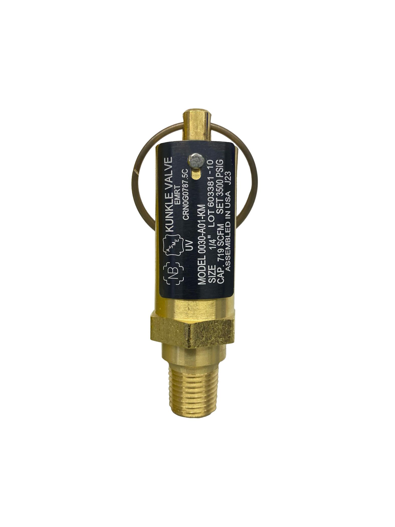 0030-A01-KM2500 Relief Valve Kunkle